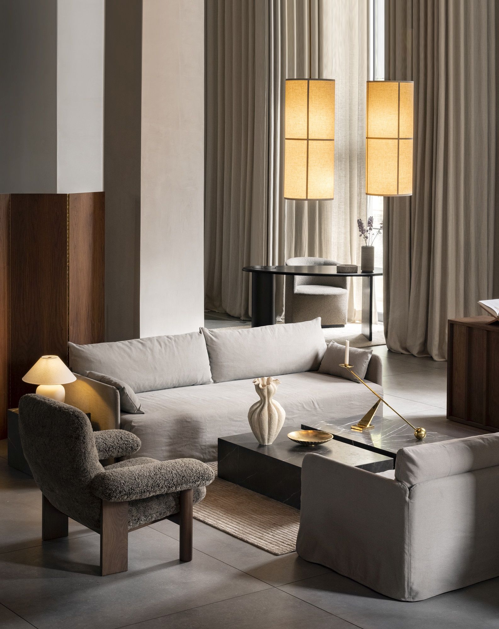 Offset Sofa 3-Sitzer Audo Copenhagen 