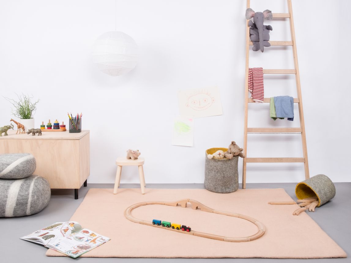 Mono Rechteckig Filzteppich 180 x 260 cm myfelt  Merle (Rosa)