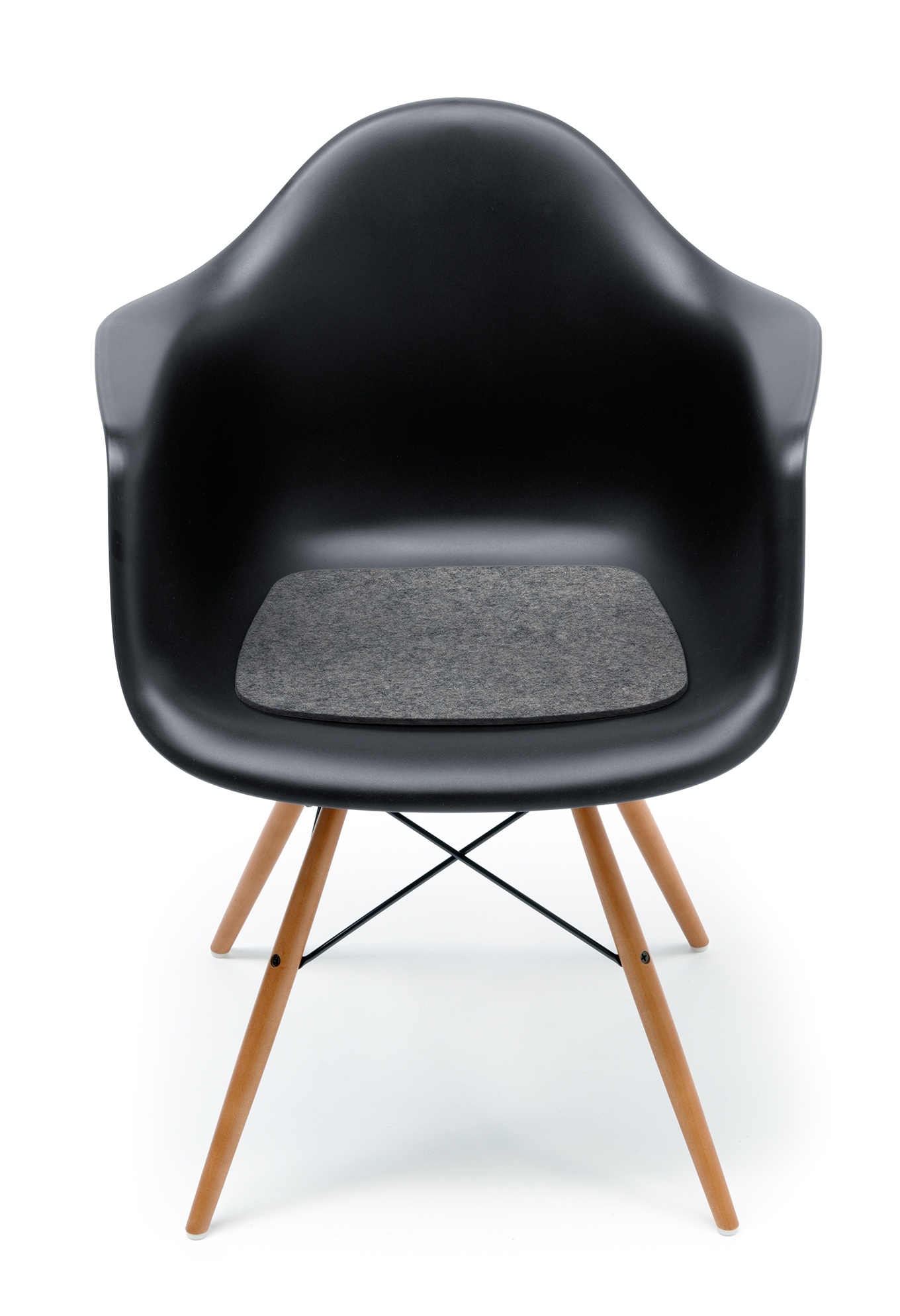 Sitzauflage-Filzauflage Eames Plastic Arm Chairs DAR / RAR / DAW / DAX Hey Sign EINZELSTÜCK