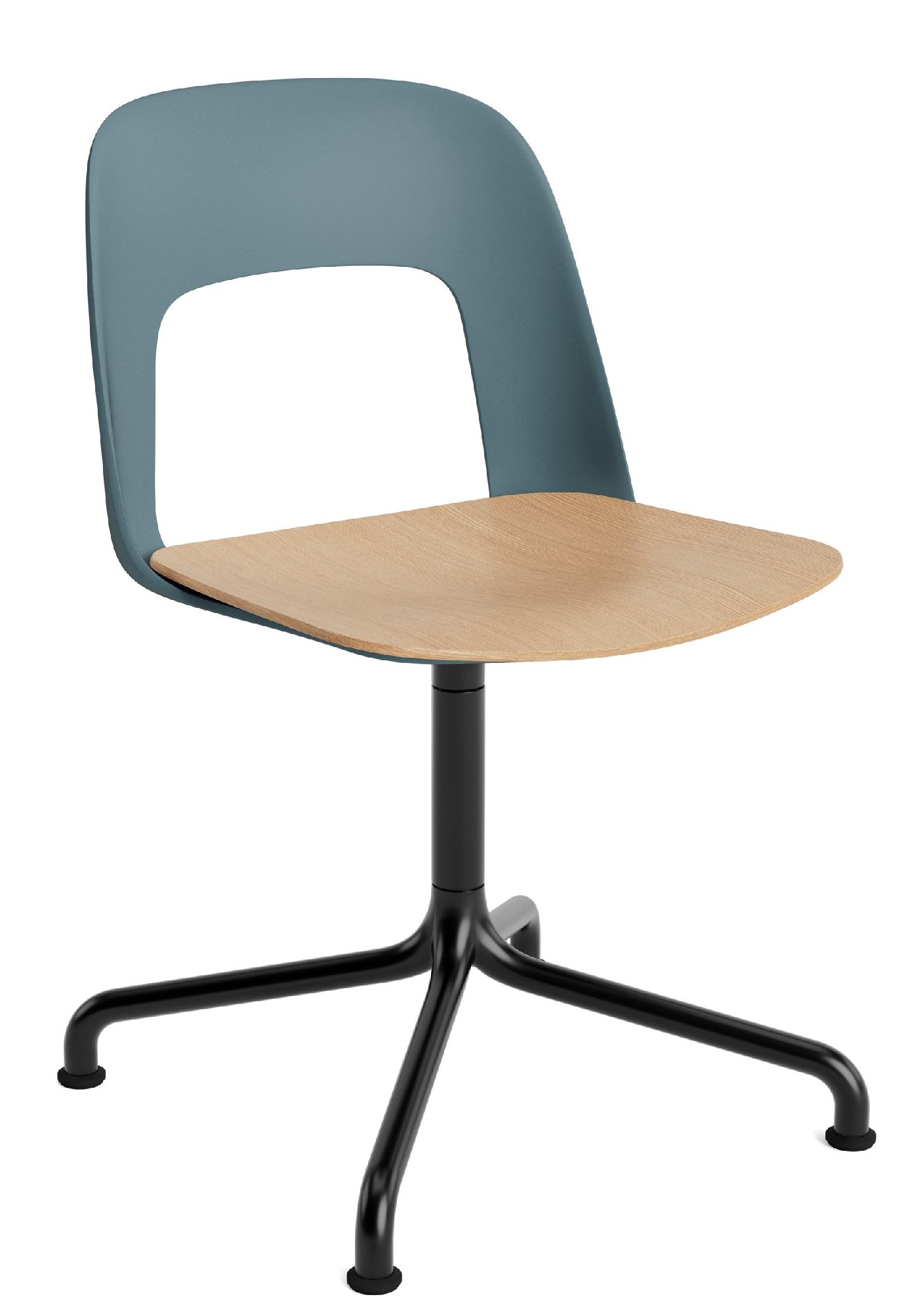 Layout Side Chair 152 4-Stern Drehstuhl Hay