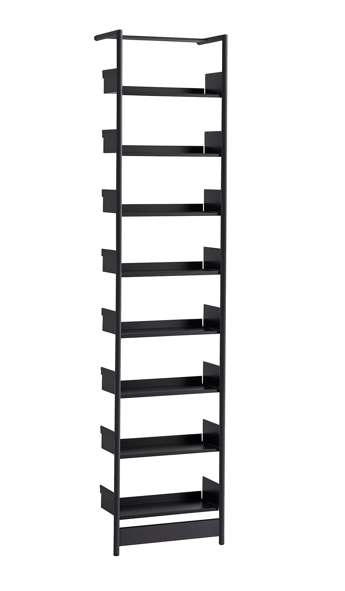 Pool 183 CD-Regal Mox Gestell schwarz Tablaren schwarz