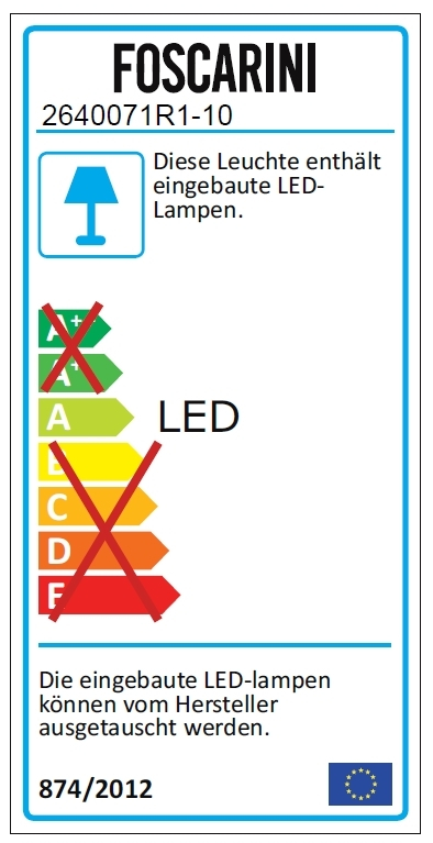 Spokes 1 LED Pendelleuchte Foscarini Weiss