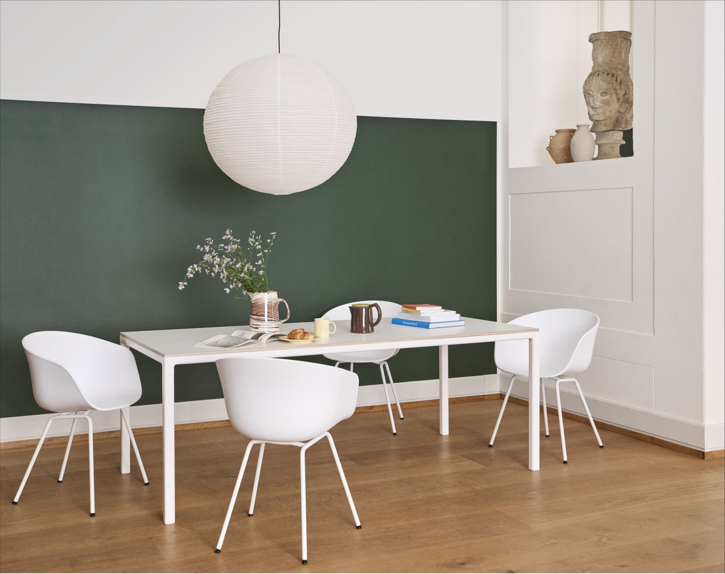 About A Chair AAC26 / AAC 26 Stuhl Vorzugskombination Hay Pale Peach