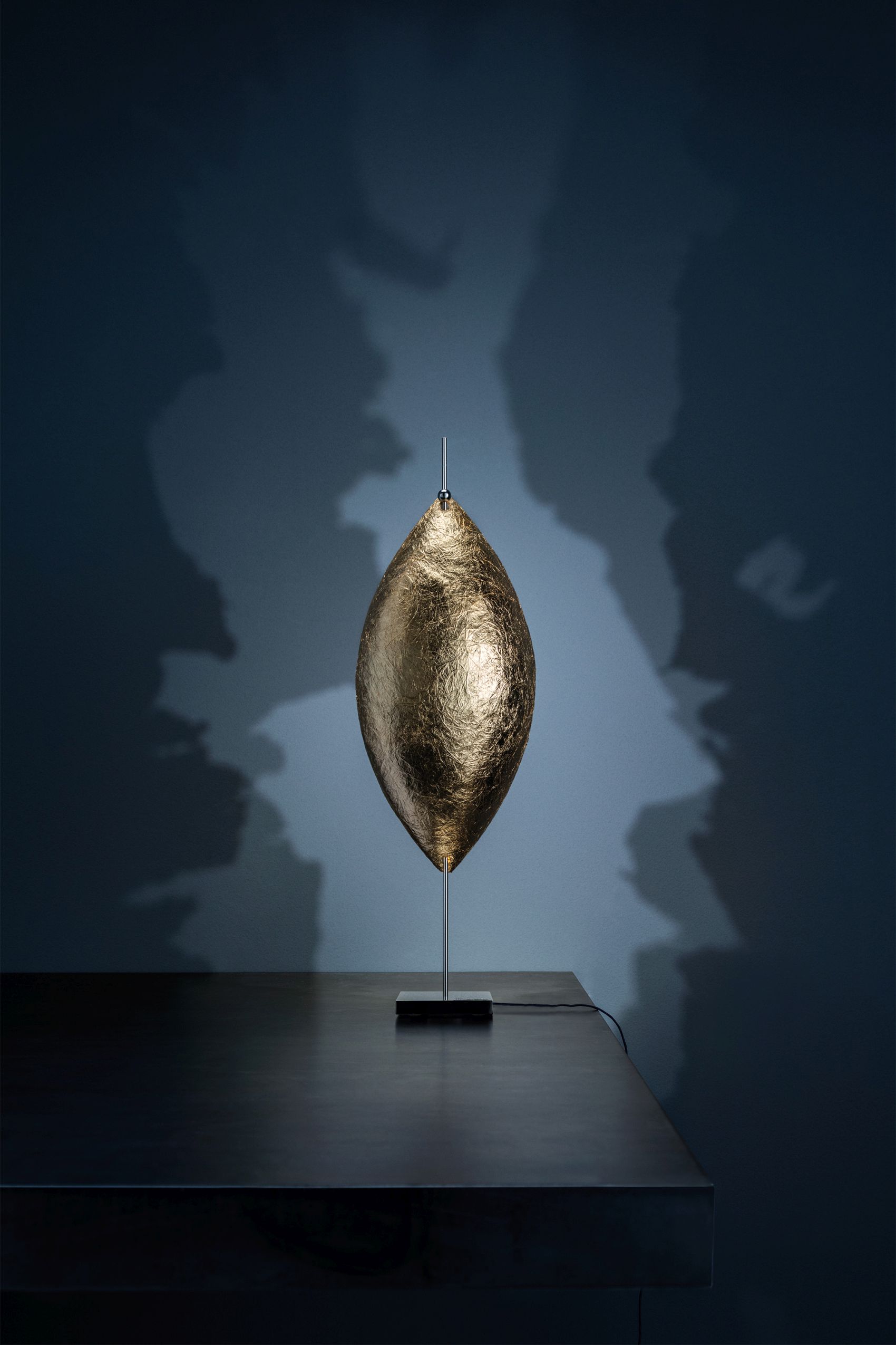 Malagolina Tischleuchte Gold Catellani & Smith