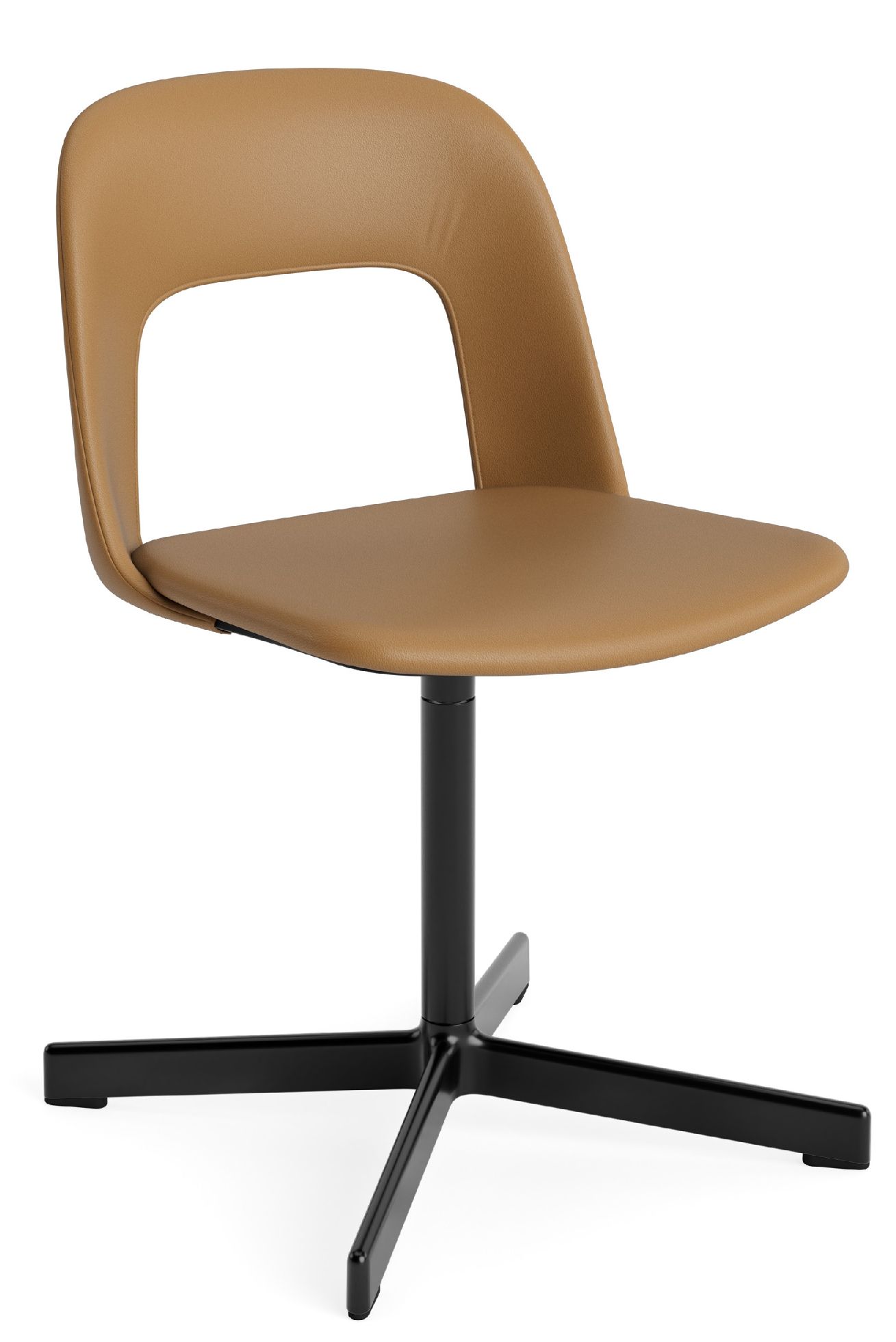 Layout Side Chair 134 4-Stern Drehfuß Stuhl Hay
