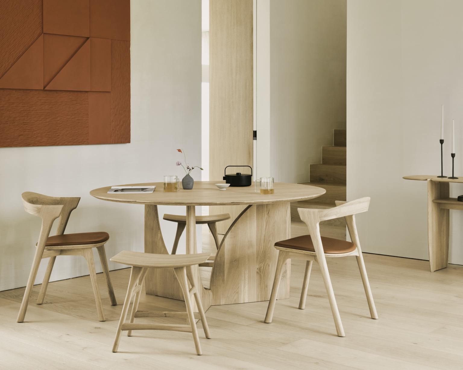 Geometric Dining Table Esstisch rund Ethnicraft