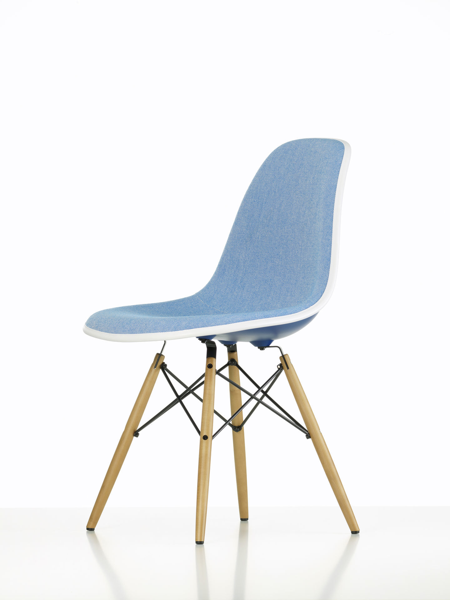 Eames Plastic Side Chair DSW Stuhl Vollpolster Vitra