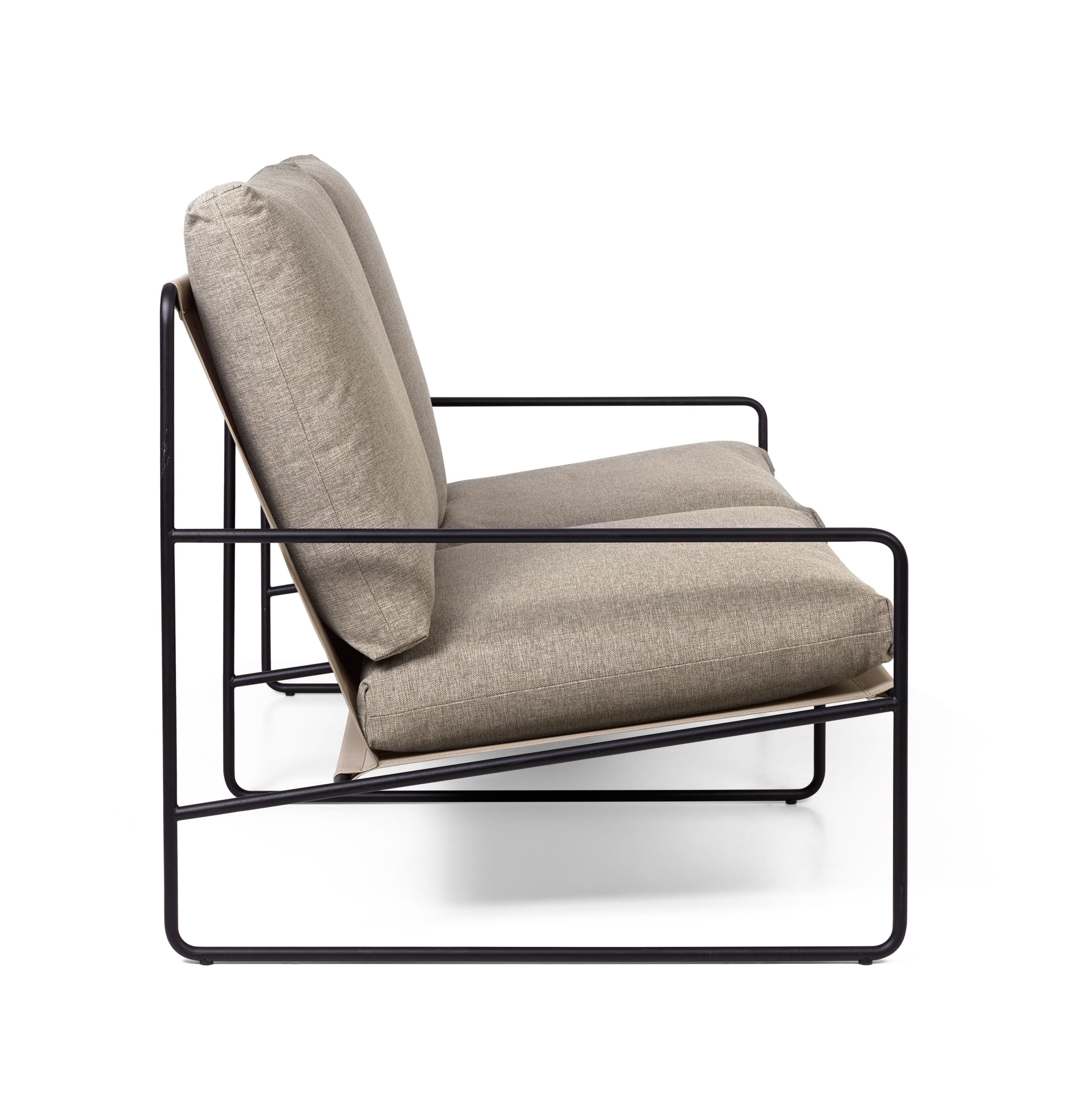 Desert Outdoor Sofa Gestell Schwarz Ferm Living