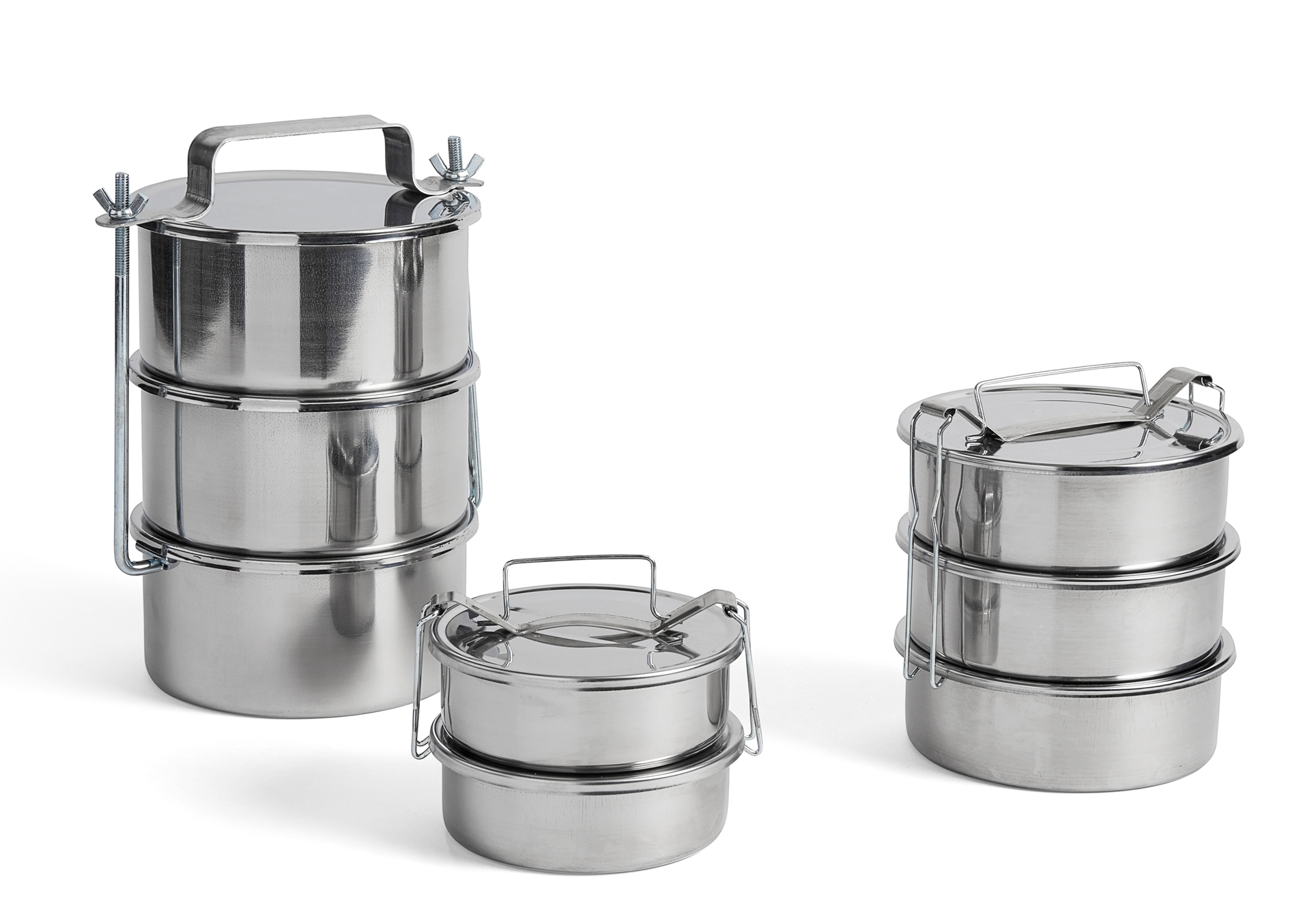 Steel Lunch Box round Brotdose rund Hay EINZELSTÜCK