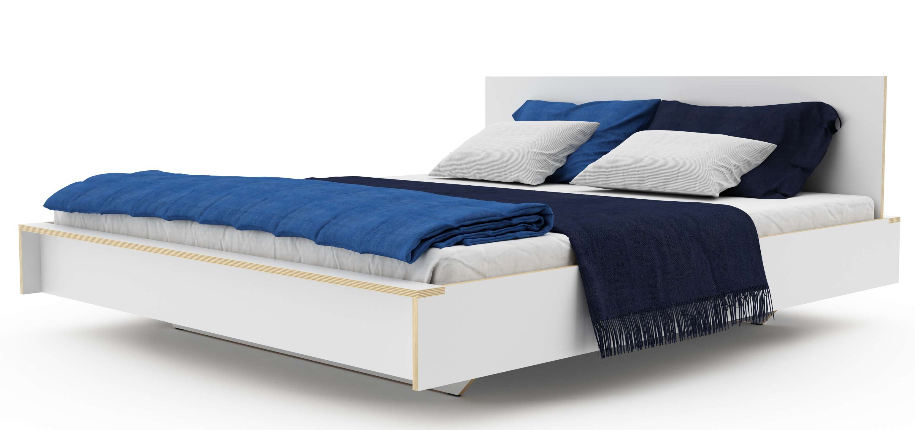 Kopfteil für Flai Doppelbett Weiß Müller Möbelwerkstätten