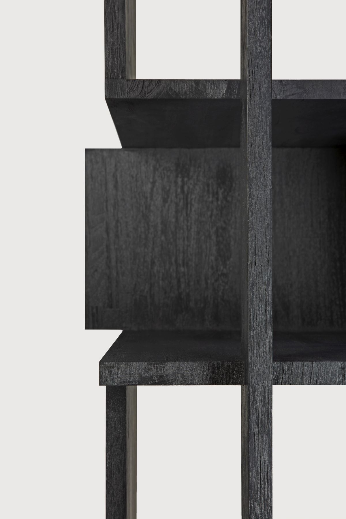 Abstract Säule Teak schwarz Ethnicraft