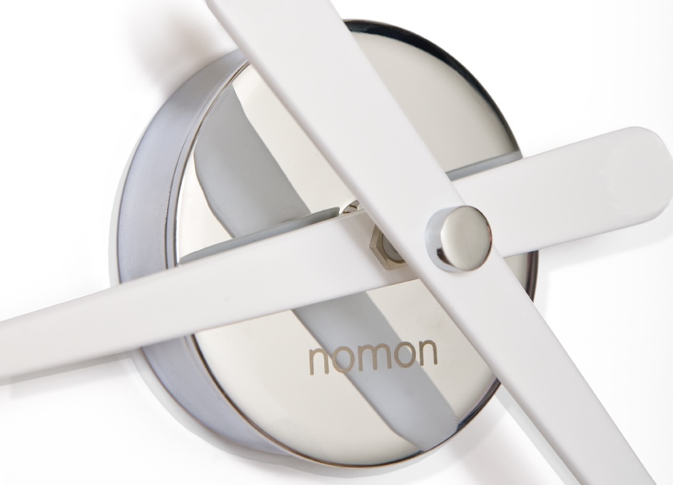Rodón mini L Wanduhr schwarz nomon