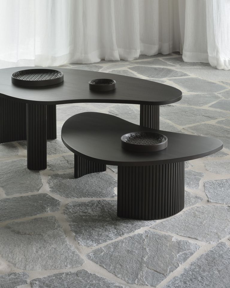 Boomerang Couchtisch Mahagoni Ethnicraft