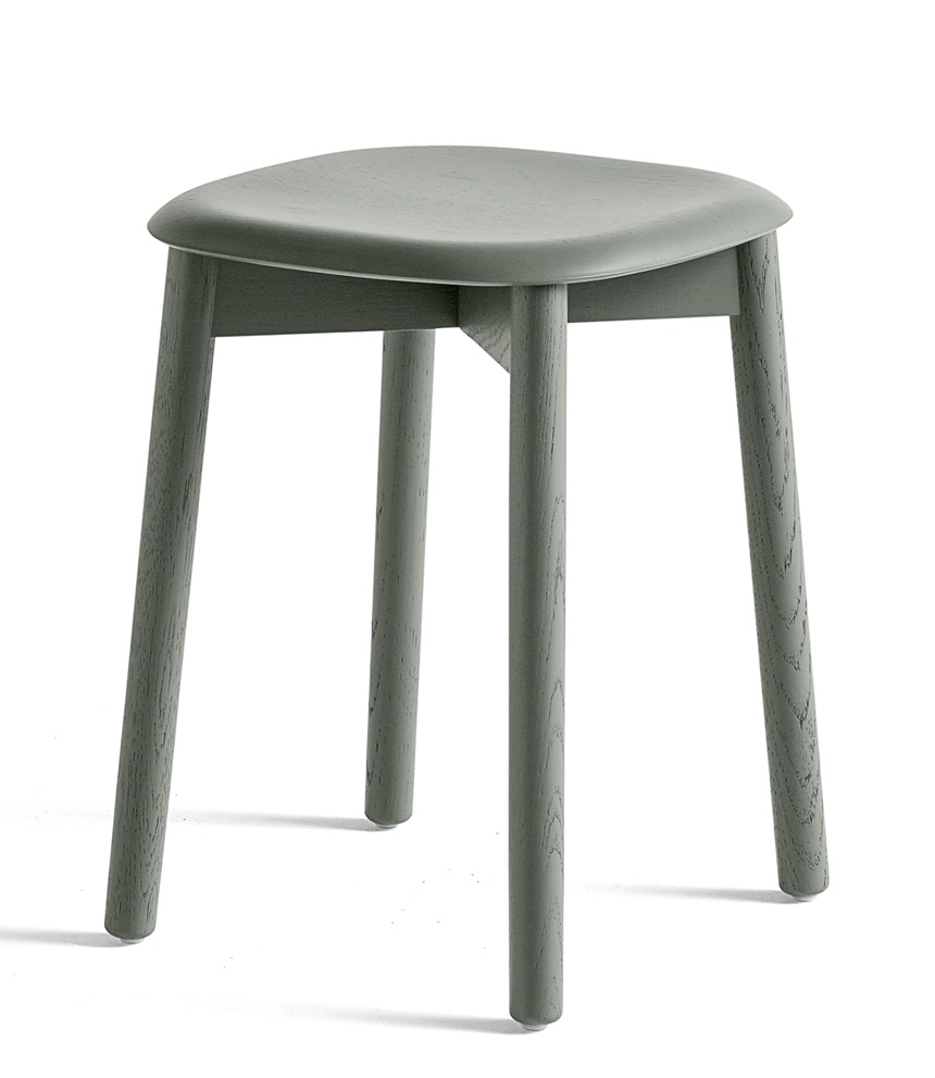 Soft Edge 72 Hocker Dusty grün Hay Soft Edge 72 Hocker Dusty grün Hay