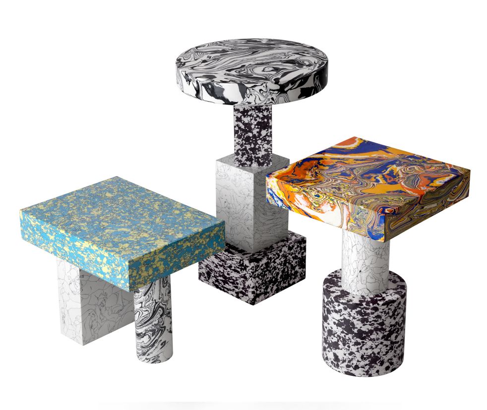 Swirl Table Low Beistelltisch Tom Dixon