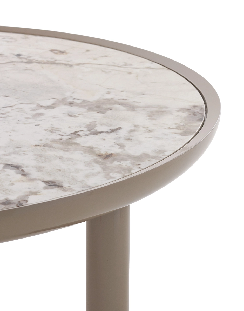 K-Top Couchtisch Taupe Kartell