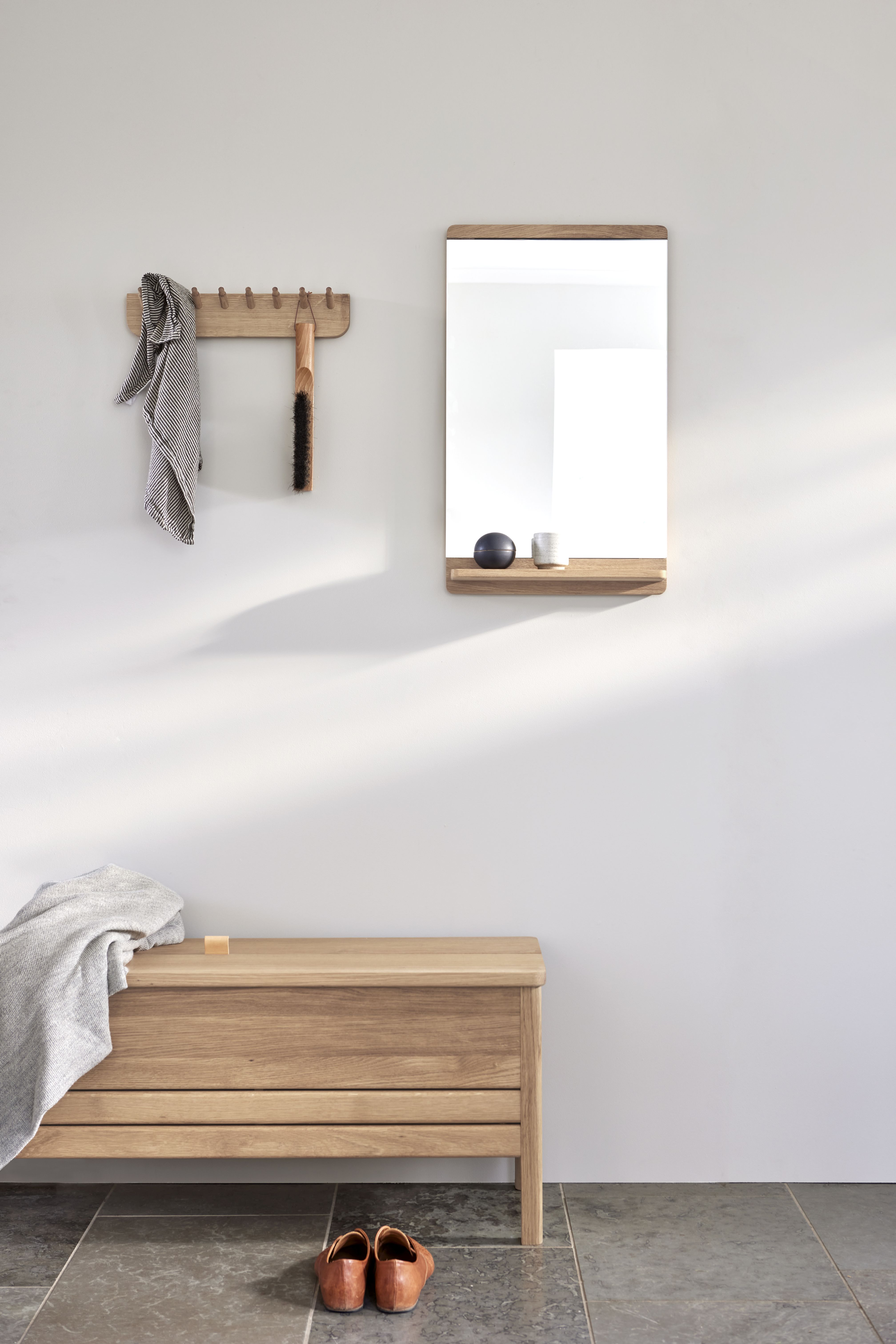 Rim Wandspiegel Eiche Form & Refine