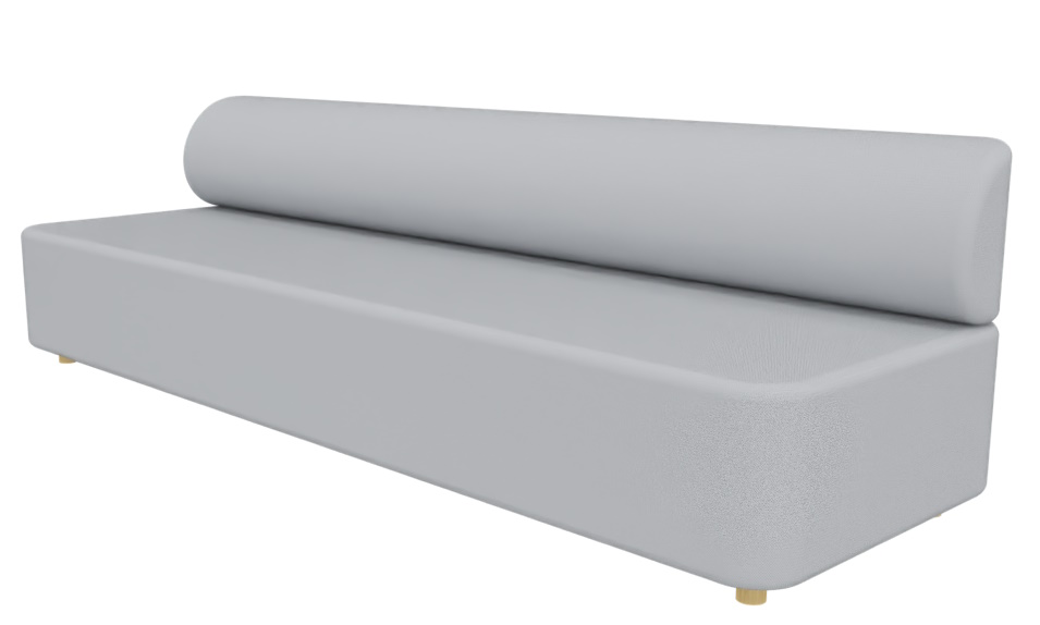 Mezza Sitzelement mit Rücken Sofa Cascando 