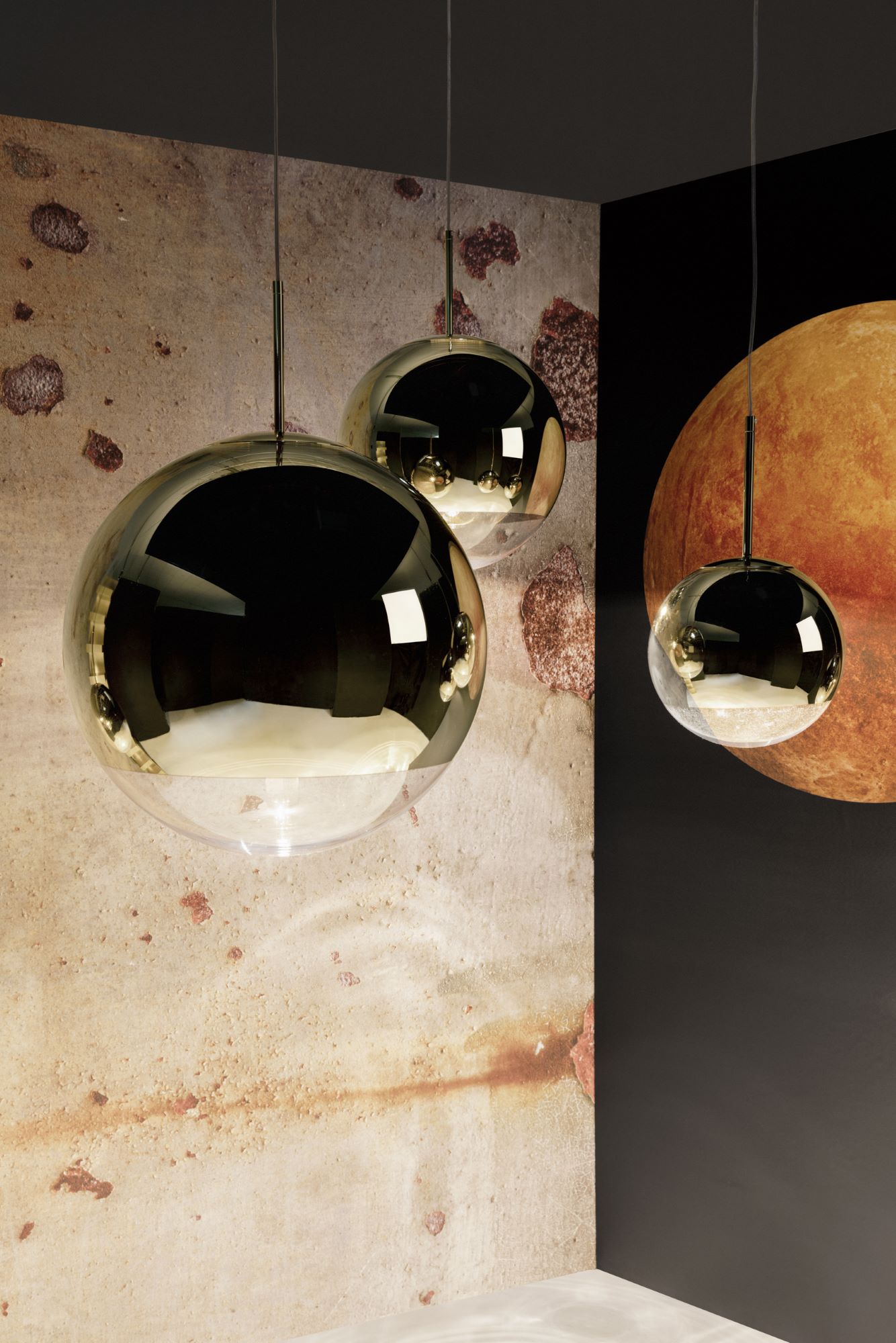 Mirror Ball Hängeleuchte Tom Dixon