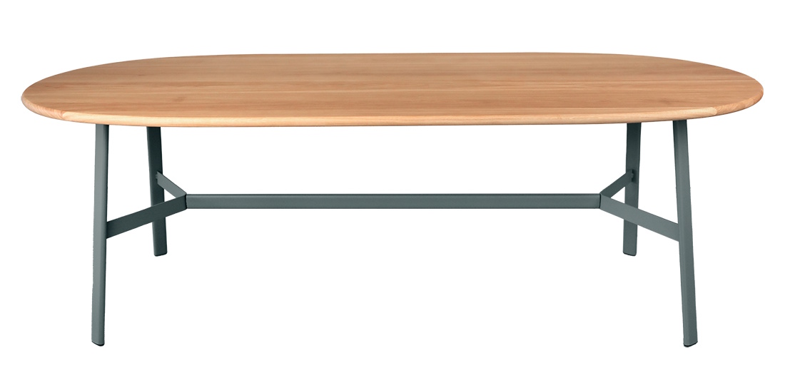 SO’O Esstisch aus Eiche 220 × 95 cm (oval) Indoor Fermob