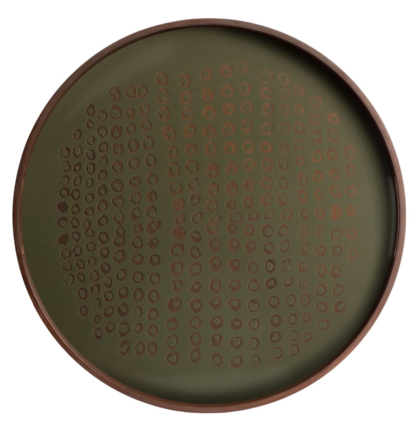 Second Nature Tray Tablett Rund Ethnicraft