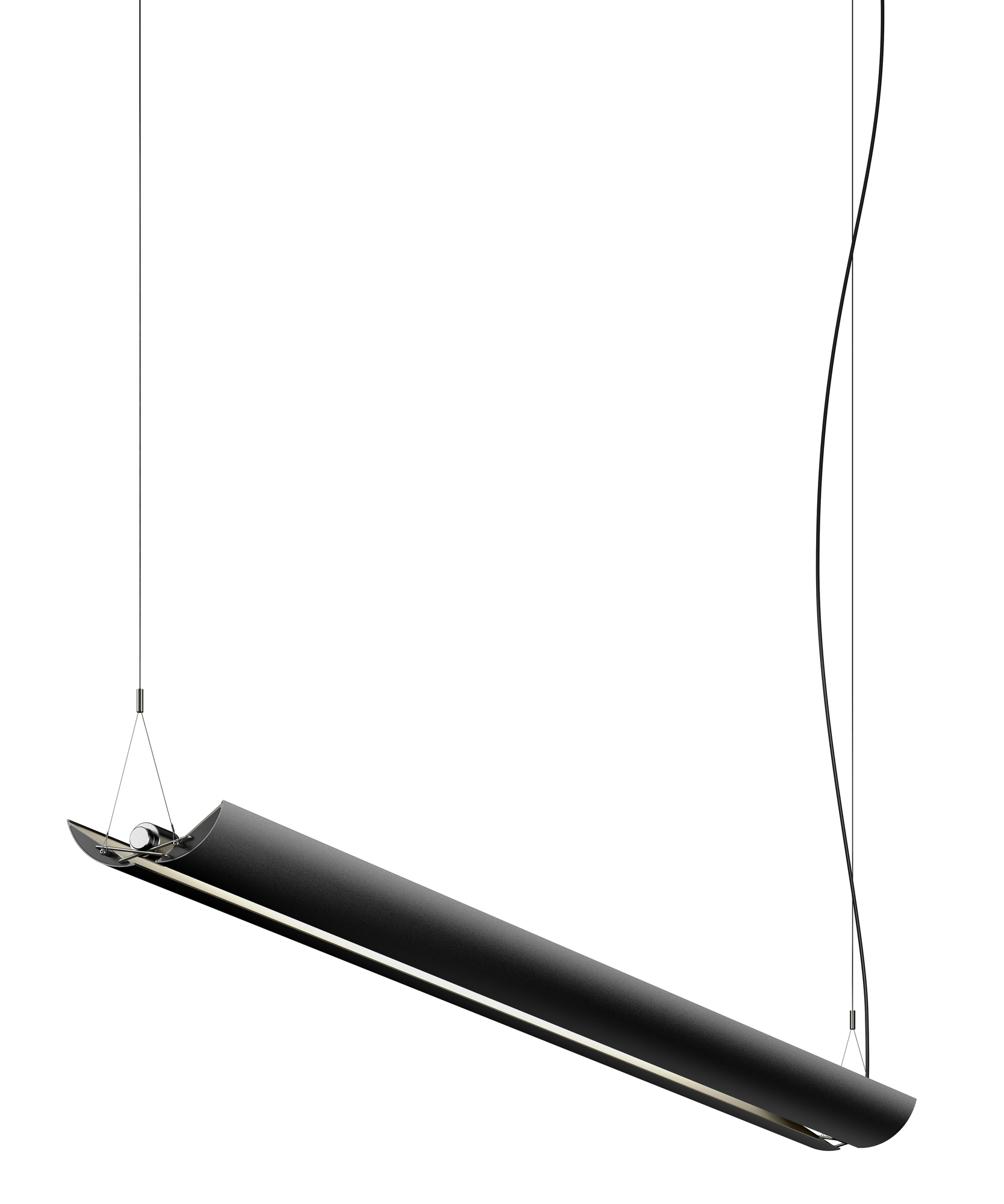 Updown 30 Pendelleuchte Belux Schwarz 3000K Dimmbar