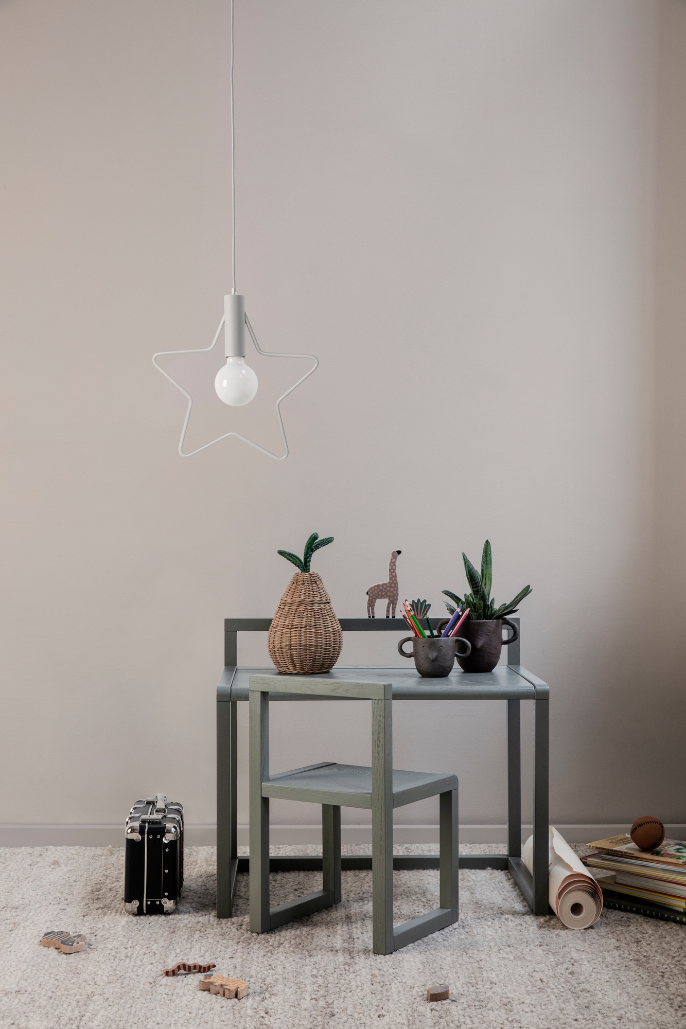 Pear Braided Storage Aufbewahrungskorb Klein Ferm Living EINZELSTÜCK