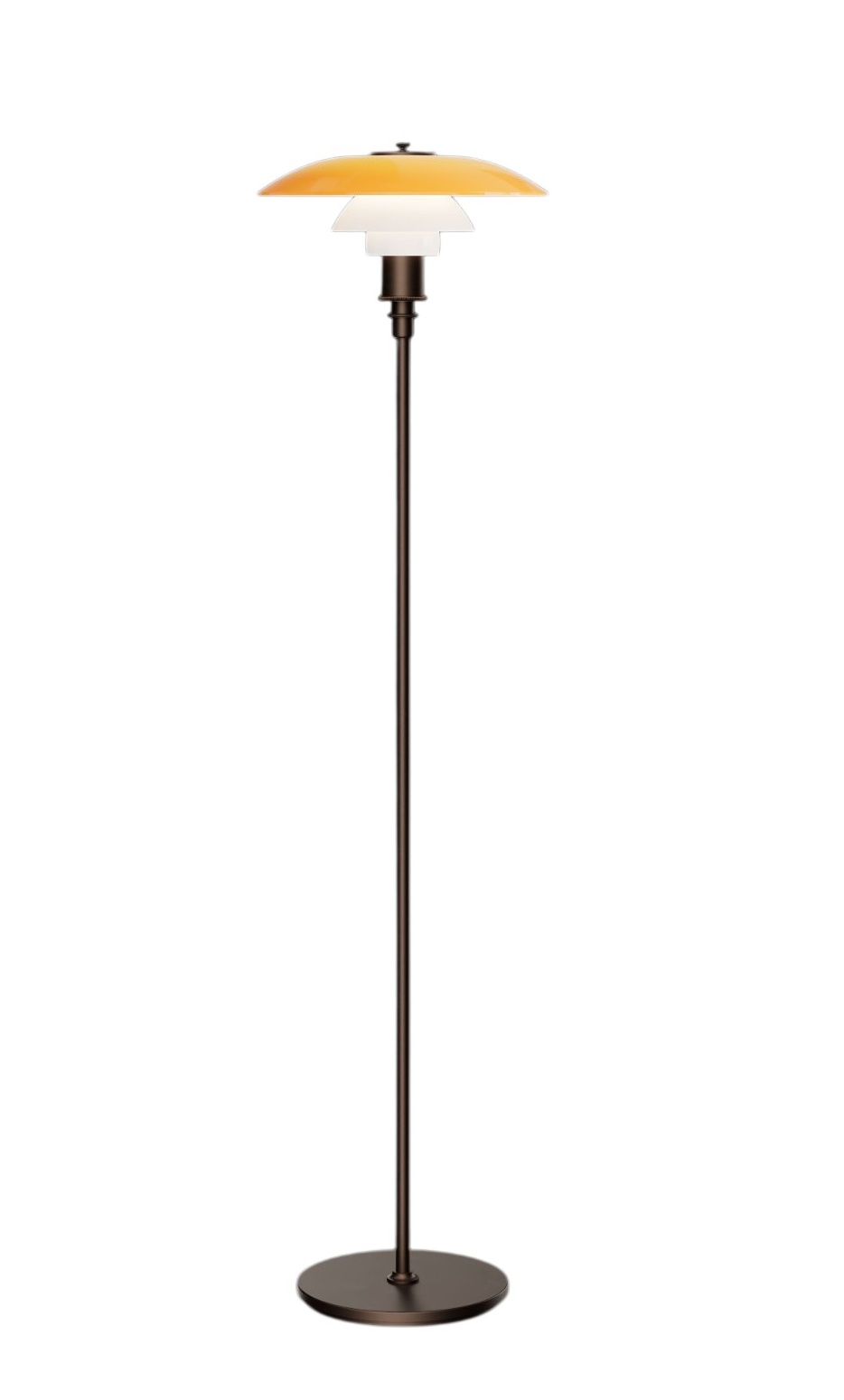 PH 3½-2½ Floor lamp Stehleuchte Amber CENTENARY EDITION Louis Poulsen