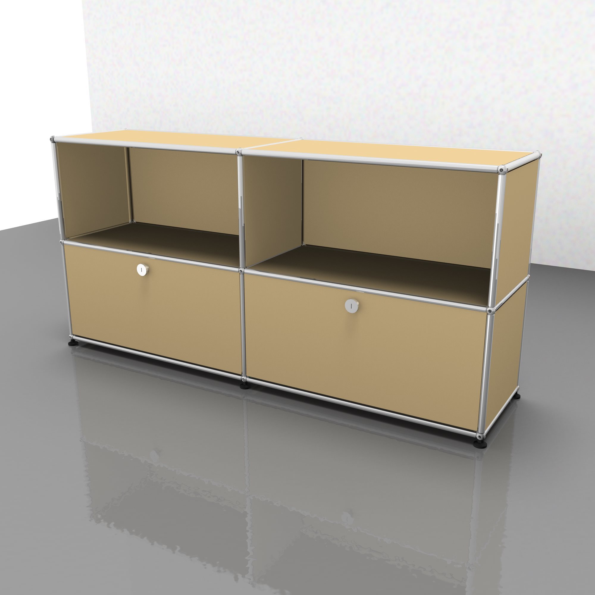USM Haller Sideboard Schubladen beige