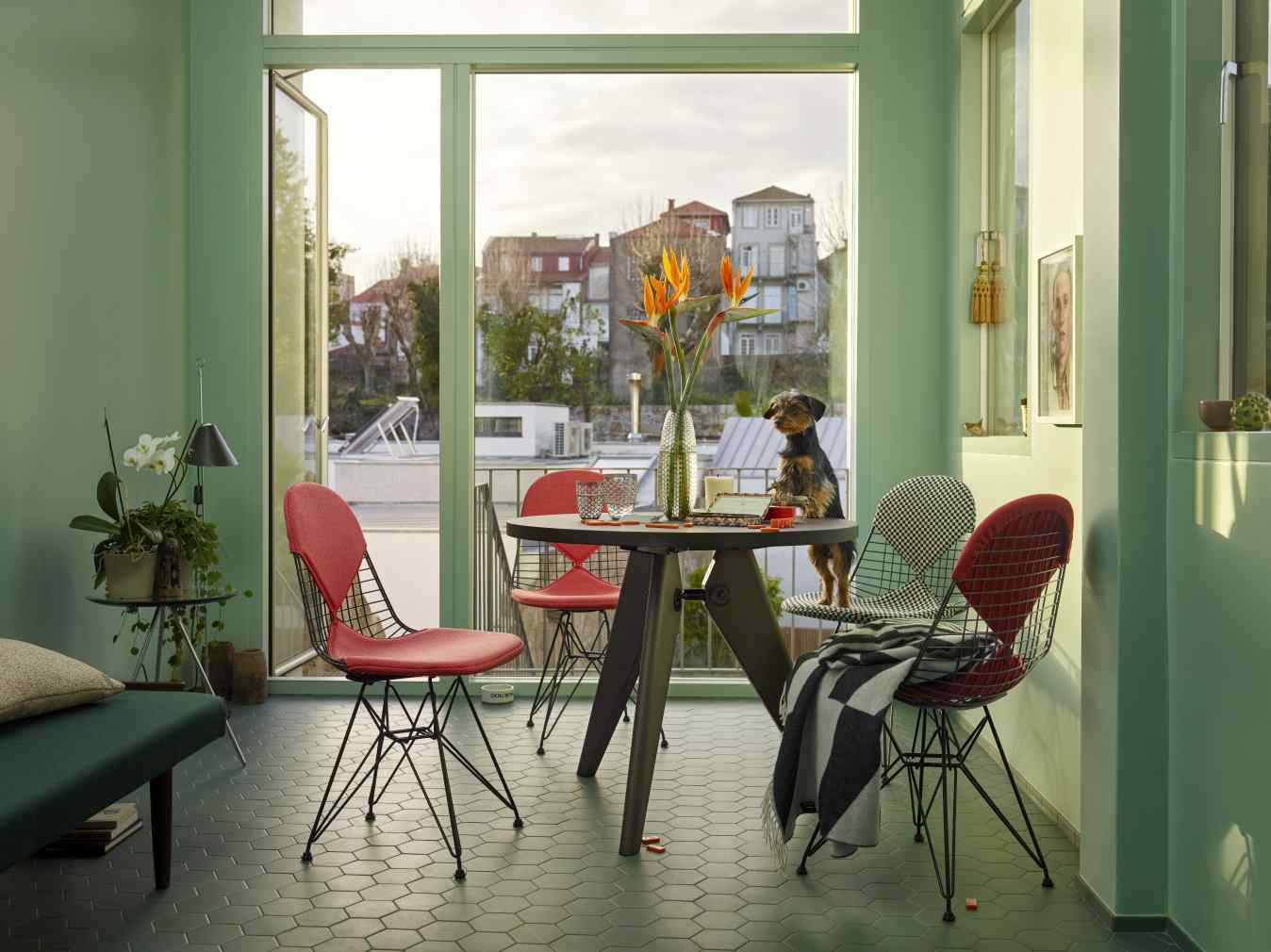 Gueridon/ Guéridon Tisch Ø 90 cm Vitra
