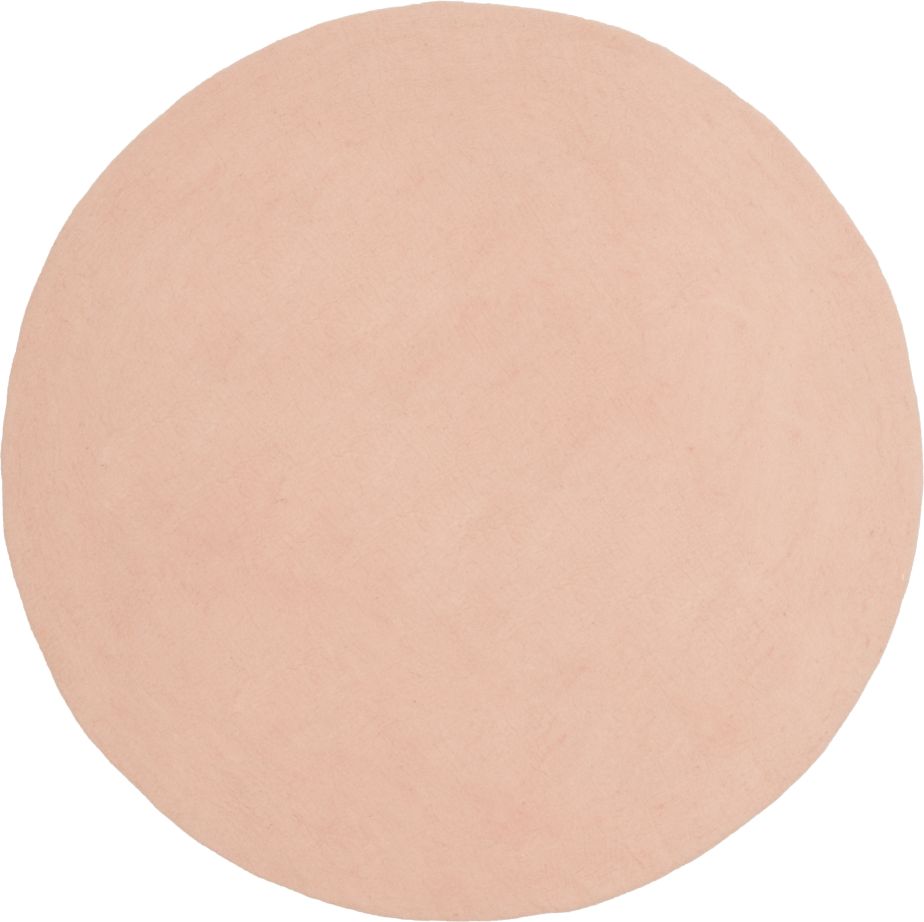 Mono Rund Filzteppich Ø 160 cm myfelt  Merle (Rosa)