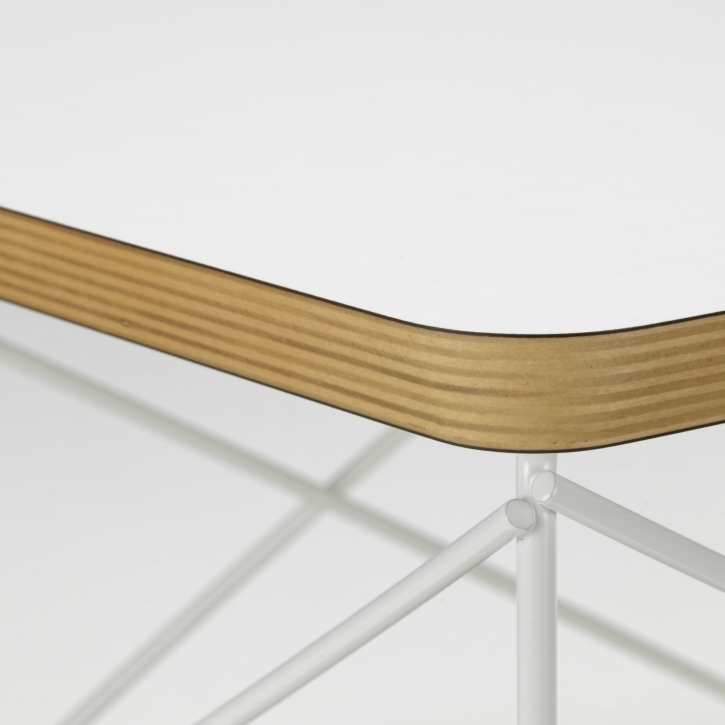 Occasional Table LTR Beistelltisch HPL Weiss Vitra Stahldraht weiß pulverbeschichtet