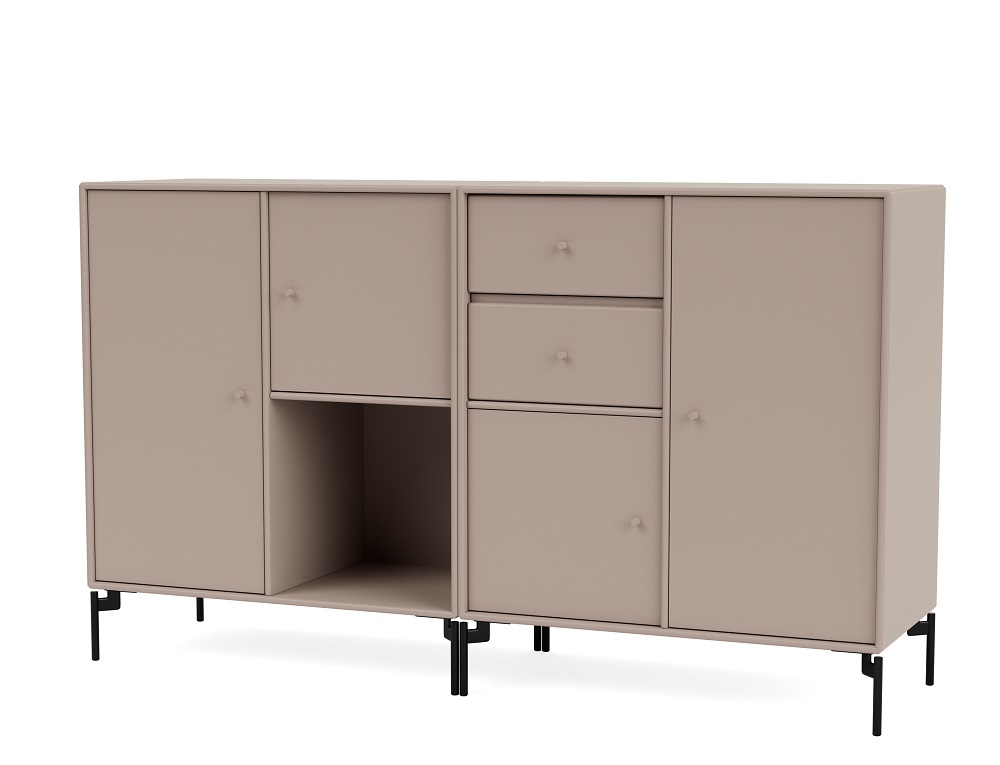 Couple Sideboard C Montana Mushroom Schwarz