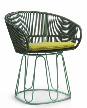 Circo Dining Chair Stuhl Outdoor ames Olivgrün / Pastellgrün