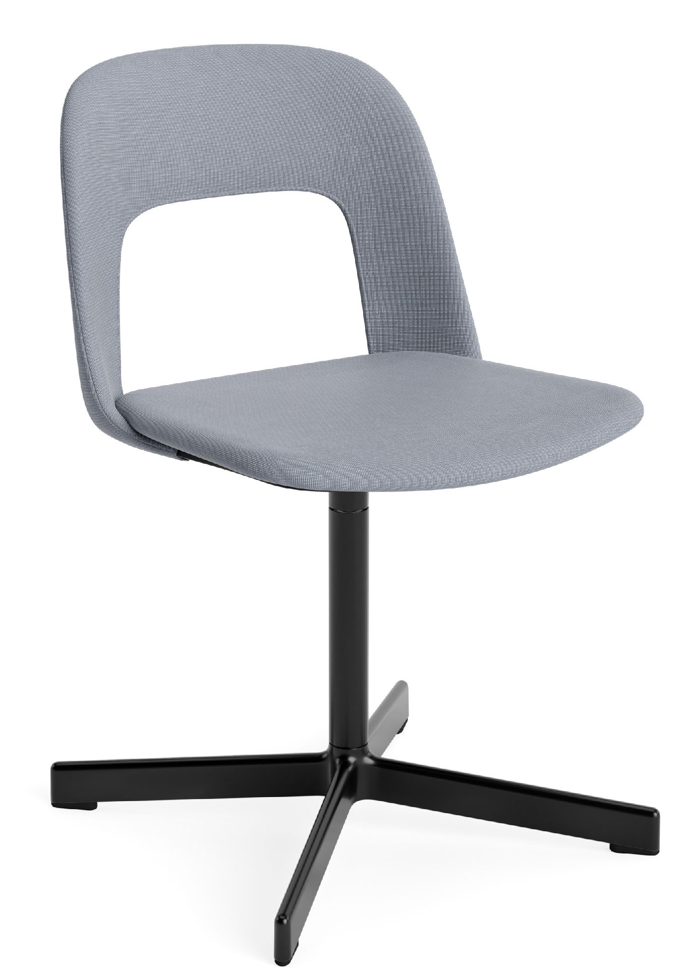 Layout Side Chair 134 4-Stern Drehfuß Stuhl Hay