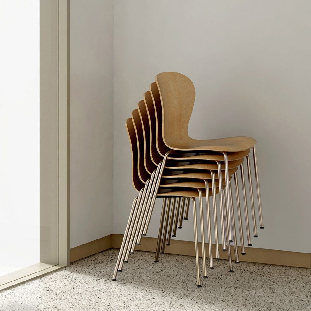 S 220 Formholzstuhl / Stuhl ohne Armlehne Thonet