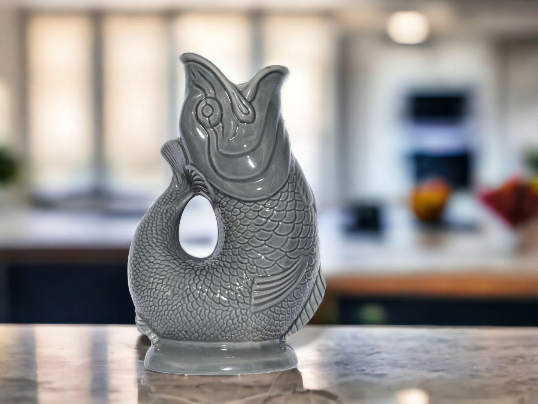 Gluckigluck Karaffe / Vase Dunkel grau XL