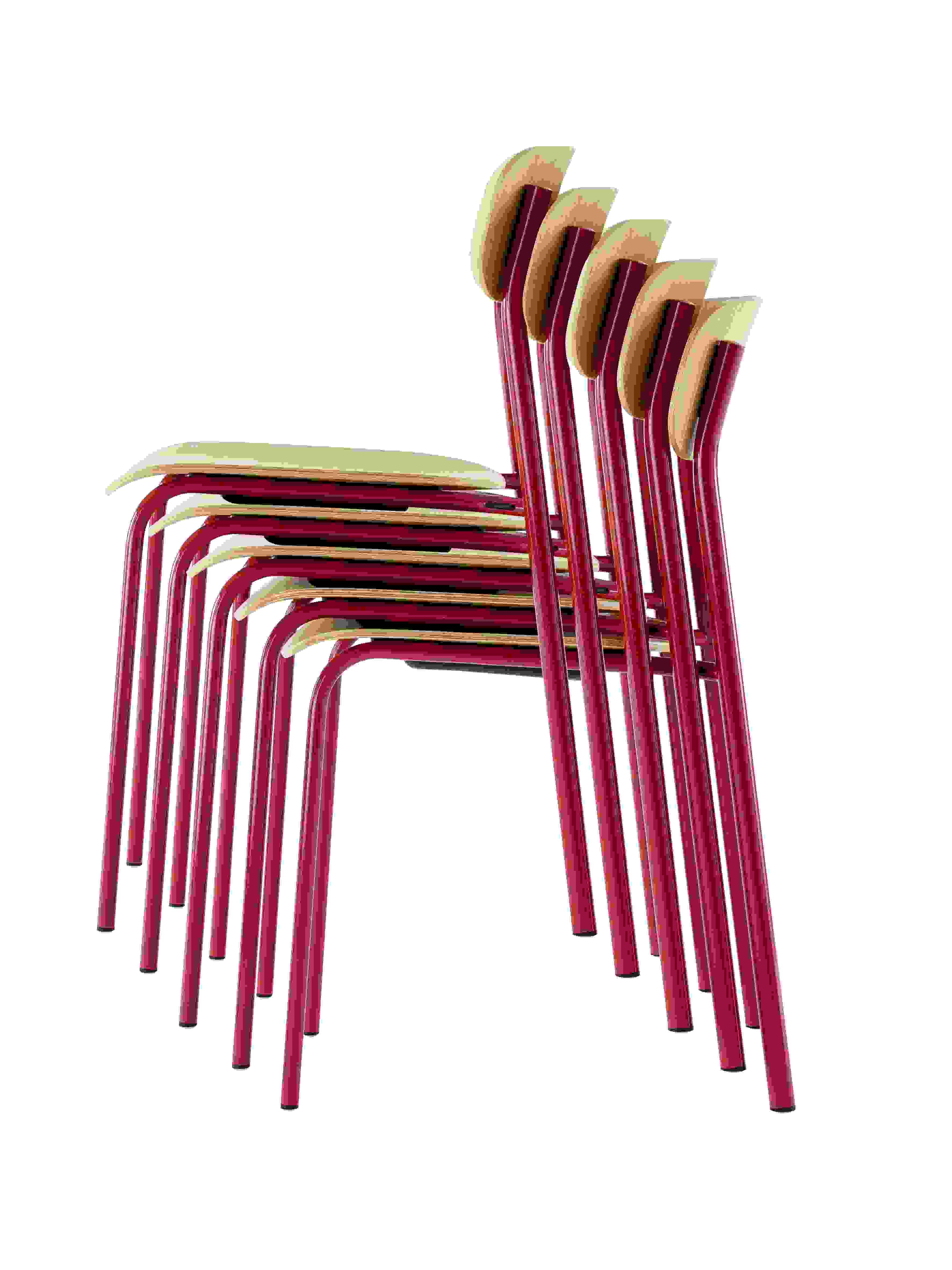 S 243 / S243 Stahlrohr Stuhl OLIVGRÜN Thonet EINZELSTÜCK