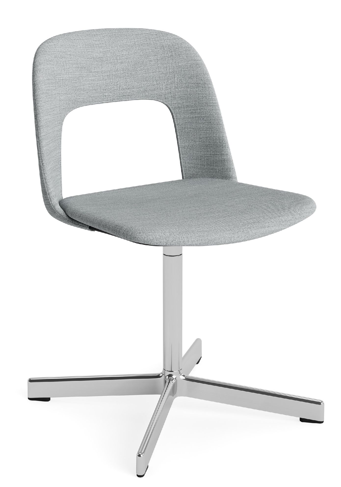 Layout Side Chair 134 4-Stern Drehfuß Stuhl Hay