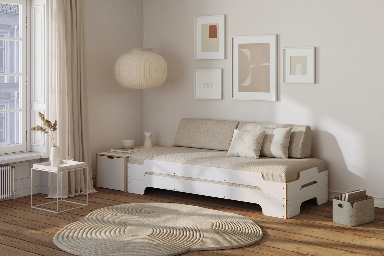 Rückenkissen gerundet für Stapelliege Müller Small Living