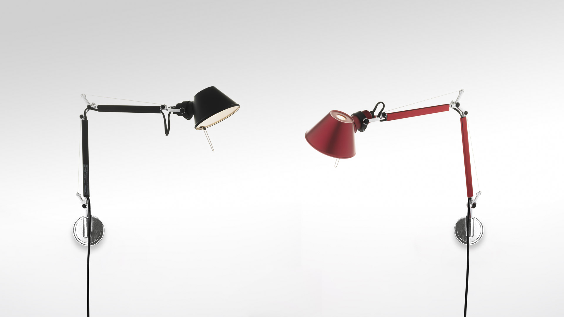 Tolomeo Micro Wall Wand- oder Deckenleuchte mit Wandbefestigung Artemide