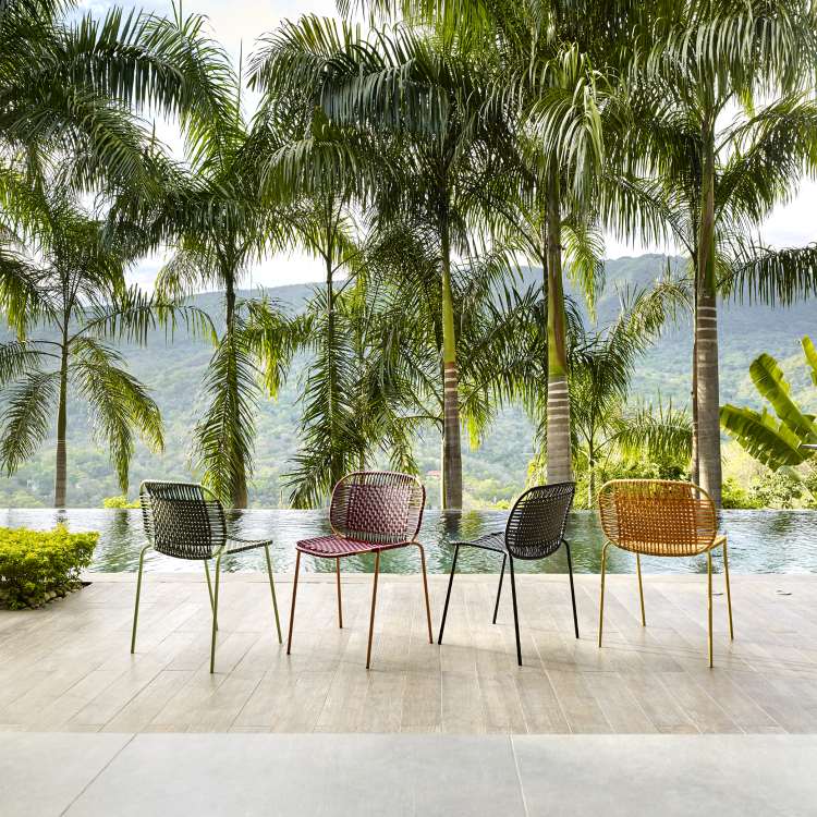 Cielo Stacking Chair Stapelbarer Stuhl Outdoor ames