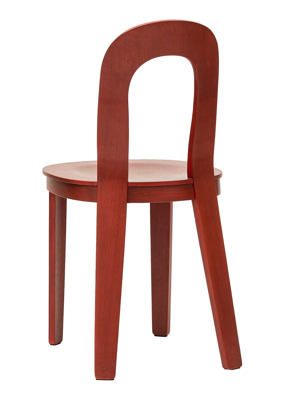 Olivia Chair Holzstuhl Design House Stockholm Eiche rot Olivia Chair: Roter Holzstuhl von Design House Stockholm, gefertigt aus Eiche.