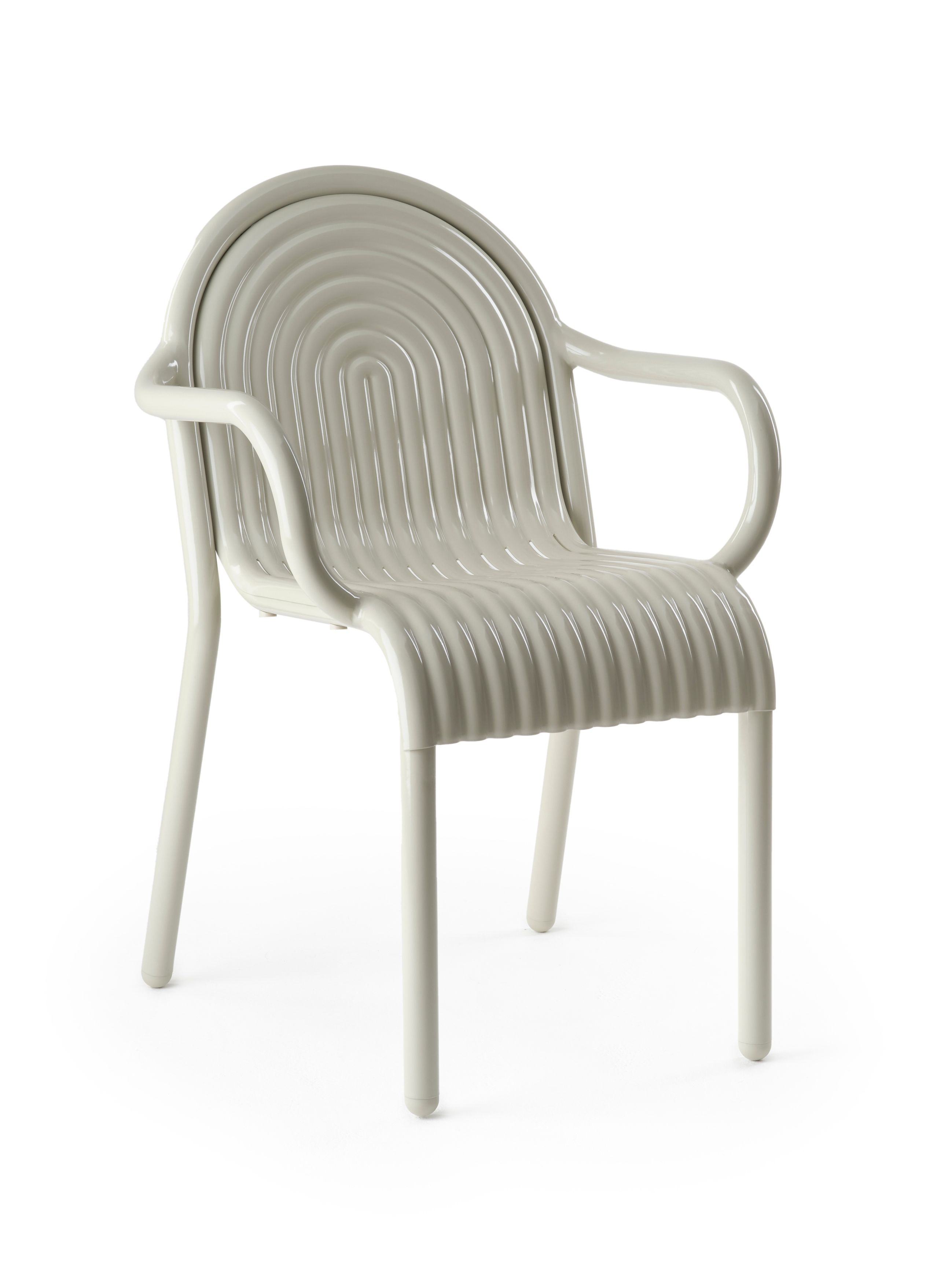 Groove Outdoor Armlehnstuhl Putty Tom Dixon