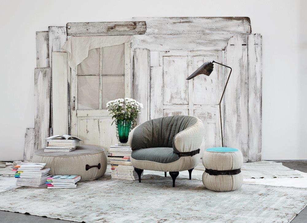 Chubby Hocker Ø 100 cm Moroso Diesel