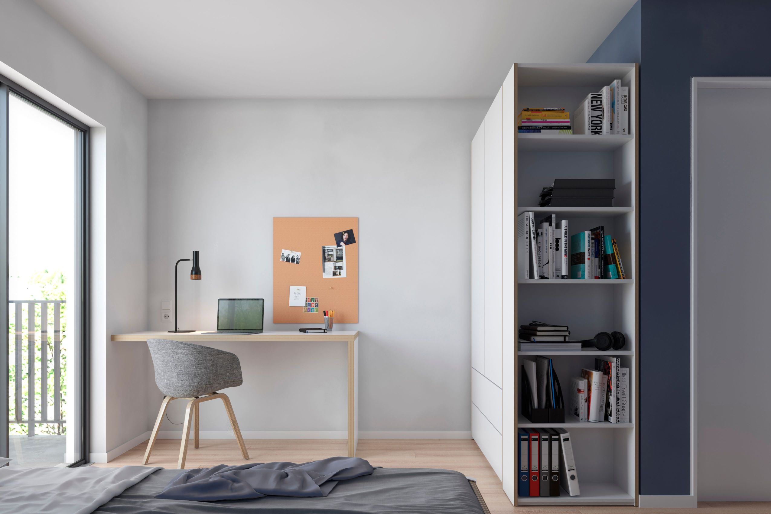 MODULAR PLUS Schrank Kombination mit Anbauregal rechts B 151,9 cm Müller Möbelwerkstätten