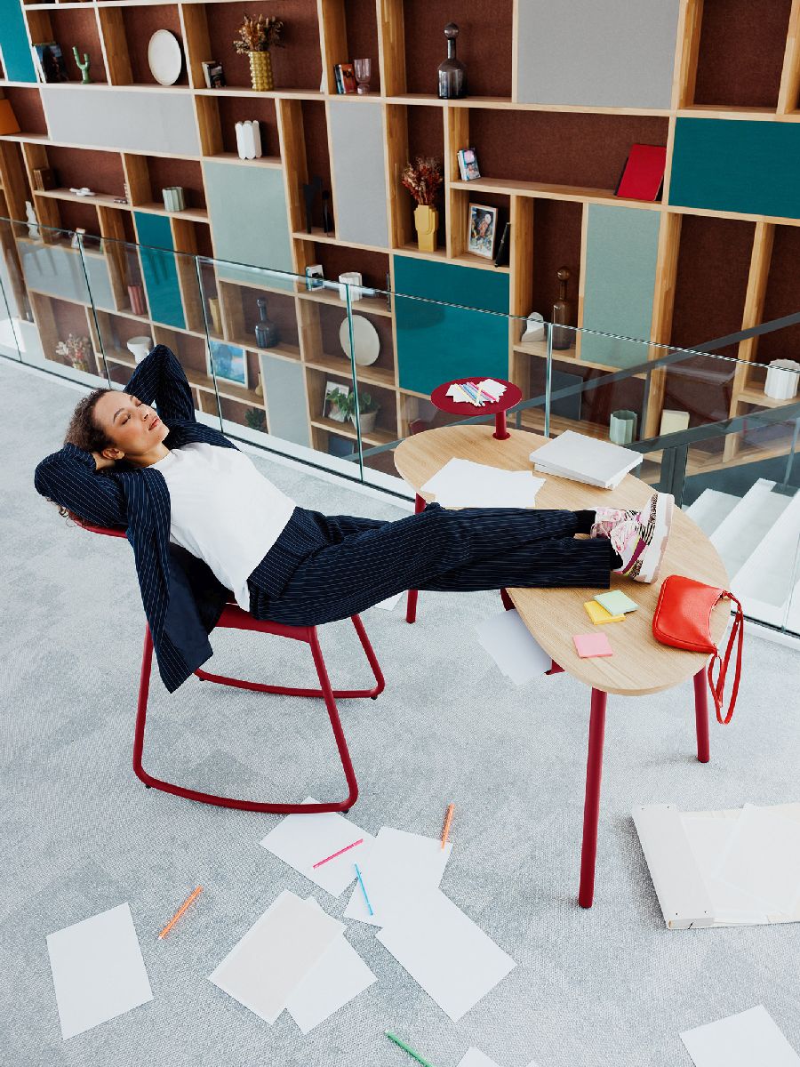 Nuage Schreibtisch aus Eiche Indoor Fermob