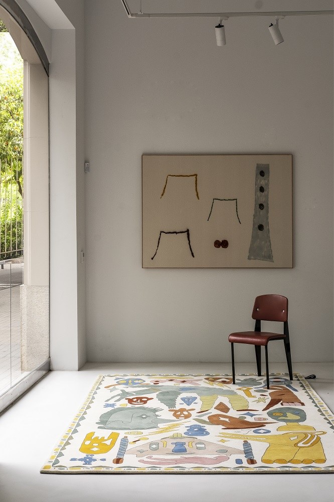 Troupe Collection Teppich Nanimarquina