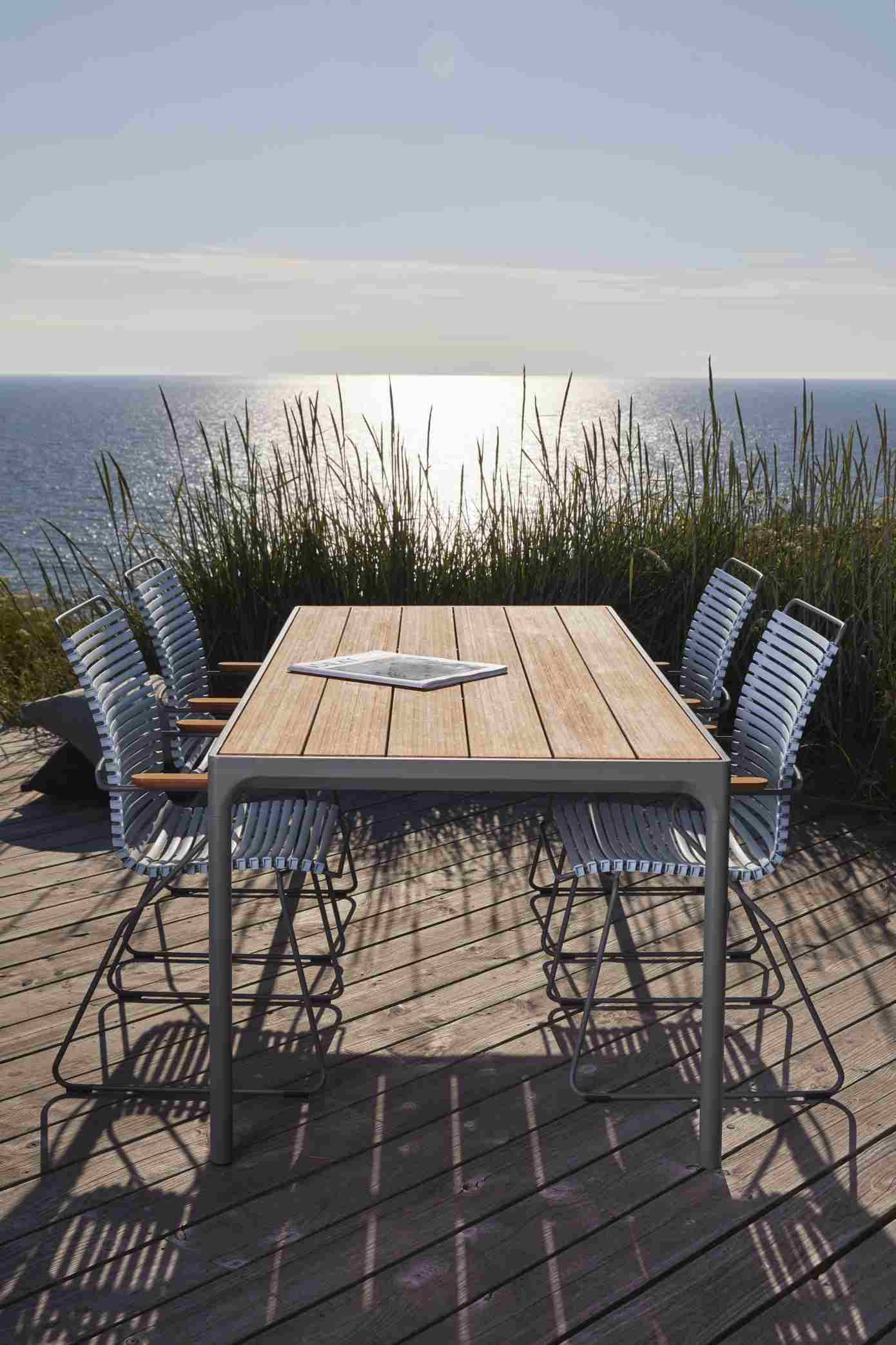 Click Dining Stuhl mit Armlehne Outdoor Houe