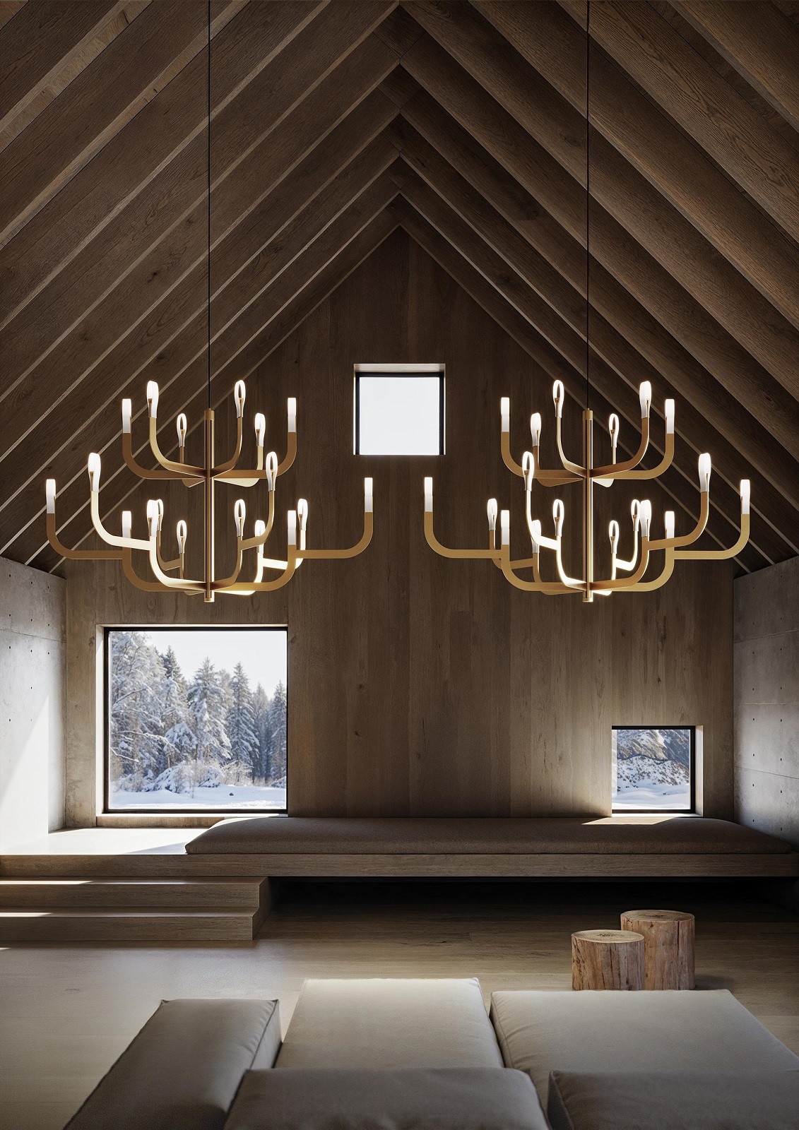 J-us Suspension Konfiguration E Pendelleuchte Luceplan